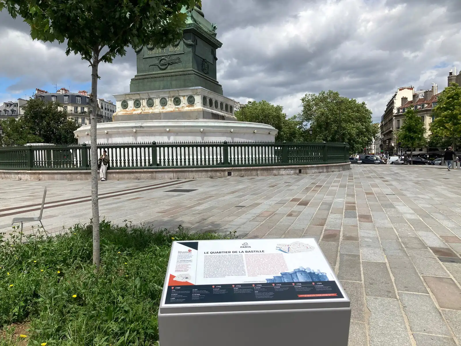 Parcours Révolution - identité du parcours historique pour la Mairie de Paris
